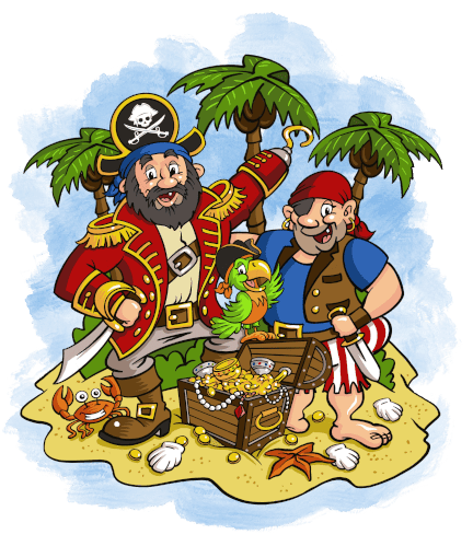 Avonturenjacht - dingen om te doen in alvor Buiten escape room piratengroep
